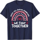 We Fight Together | Sickle Cell Anemia Awareness Stuff | SCD T-Shirt - T-Shirt | Navy