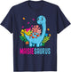 MAISIESAURUS Personalized Name MAISIE Dino Dinosaur Birthday T-Shirt - T-Shirt | Navy