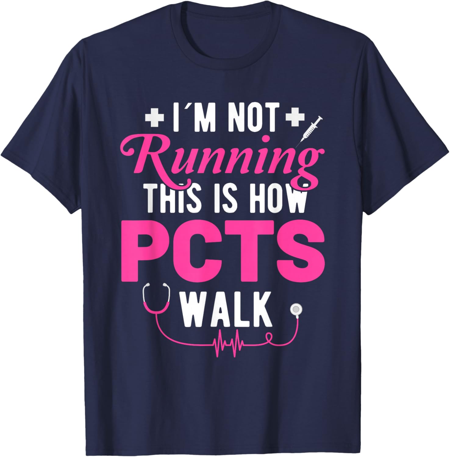 Patient Care Technician Supplies Appreciation Care Tech PCT T-Shirt - T-Shirt | Navy
