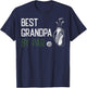 Best Grandpa by Par Golfer Golf Player Dad Father's Day T-Shirt - T-Shirt | Navy