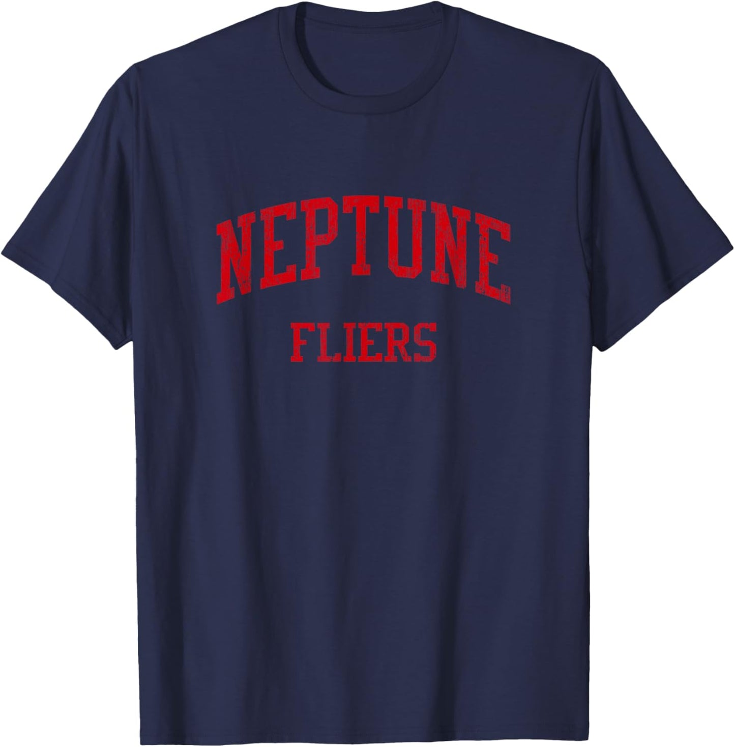 Neptune High School HS Neptune NJ Vintage Sports T-Shirt - T-Shirt | Navy