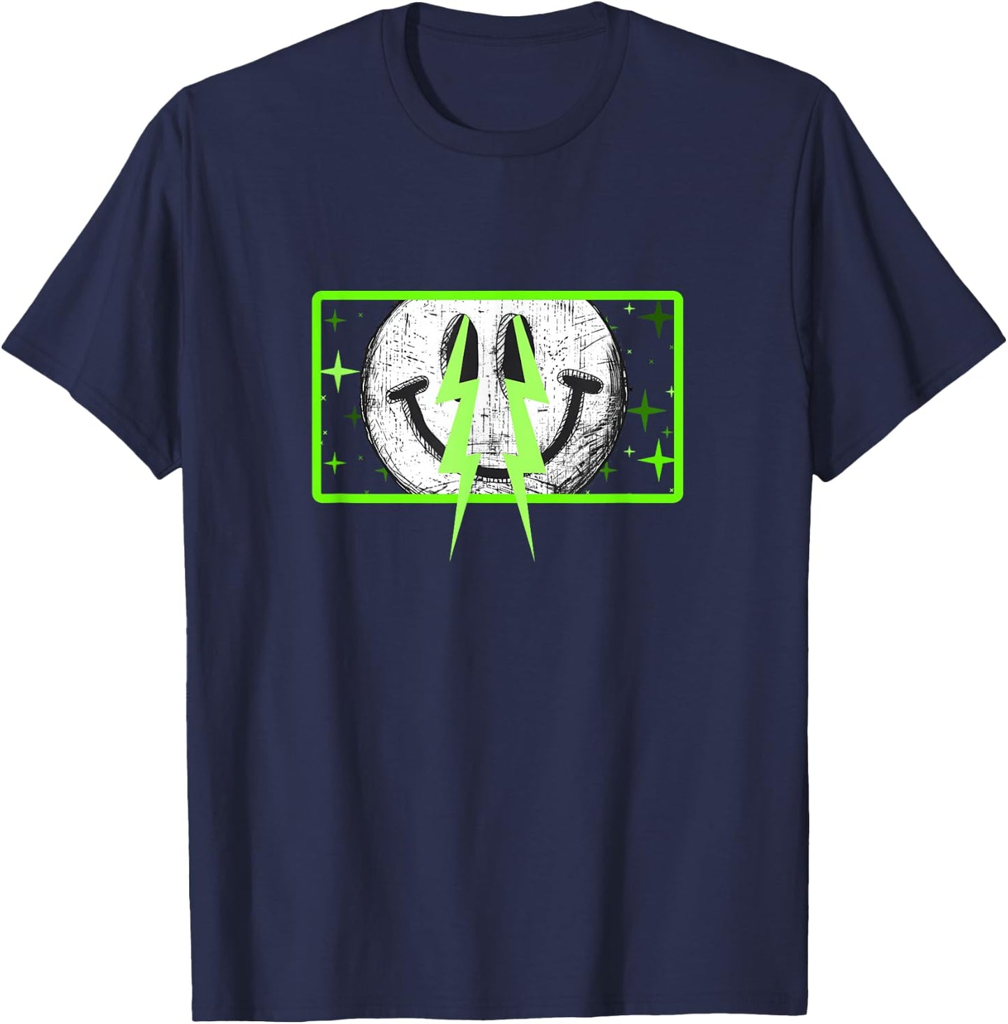 Green Color The Eyes, Chico Green Graphic T-Shirt - T-Shirt | Navy