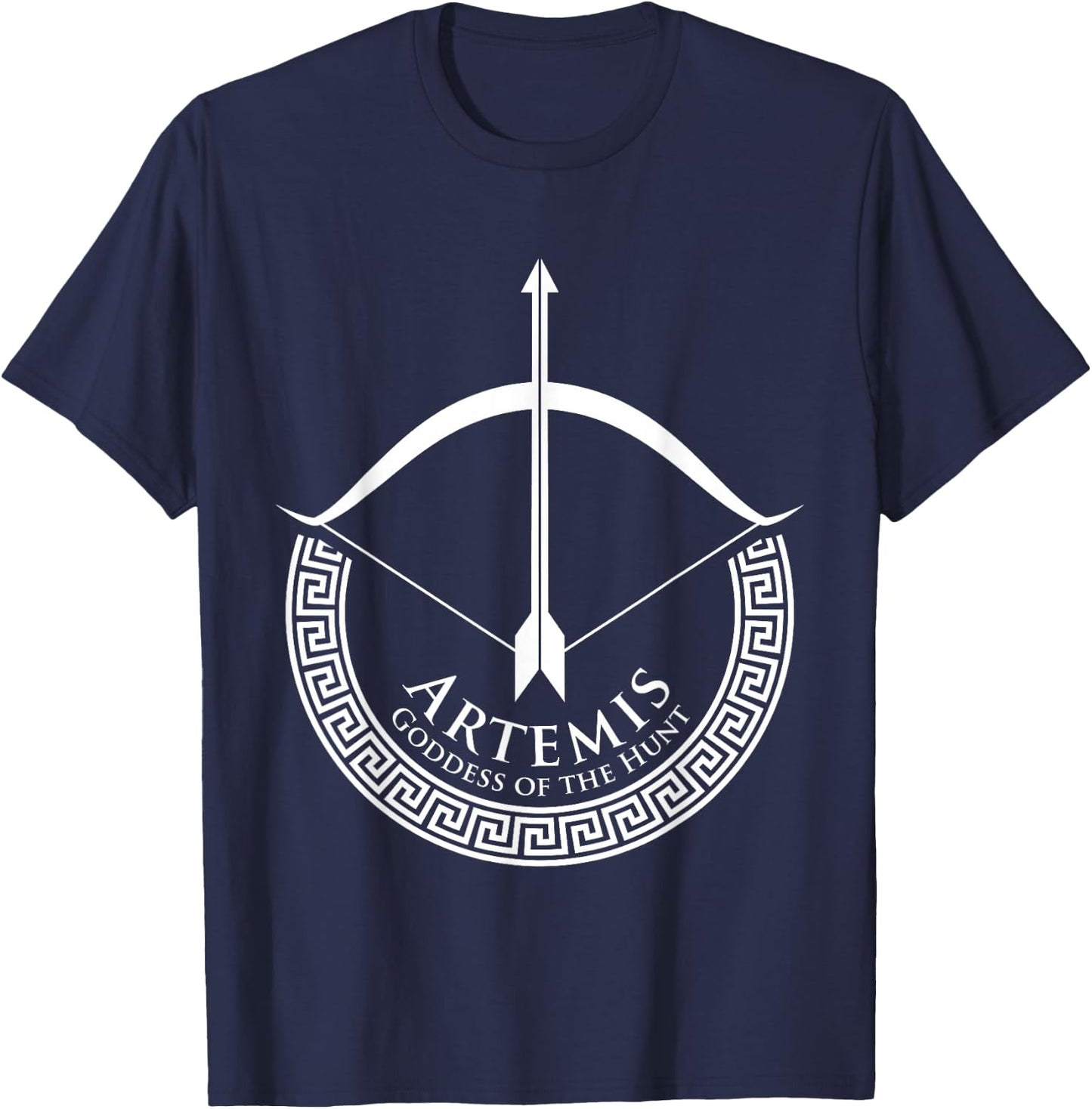 Artemis Goddess Of The Hunt Greek Mythology Hunting Hunter T-Shirt - T-Shirt | Navy