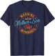 Warning Mother Son Trip In Progress - Trip with Mom T-Shirt - T-Shirt | Navy