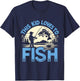 Funny This Kid Loves To Fish Fishing T-Shirt - T-Shirt | Navy