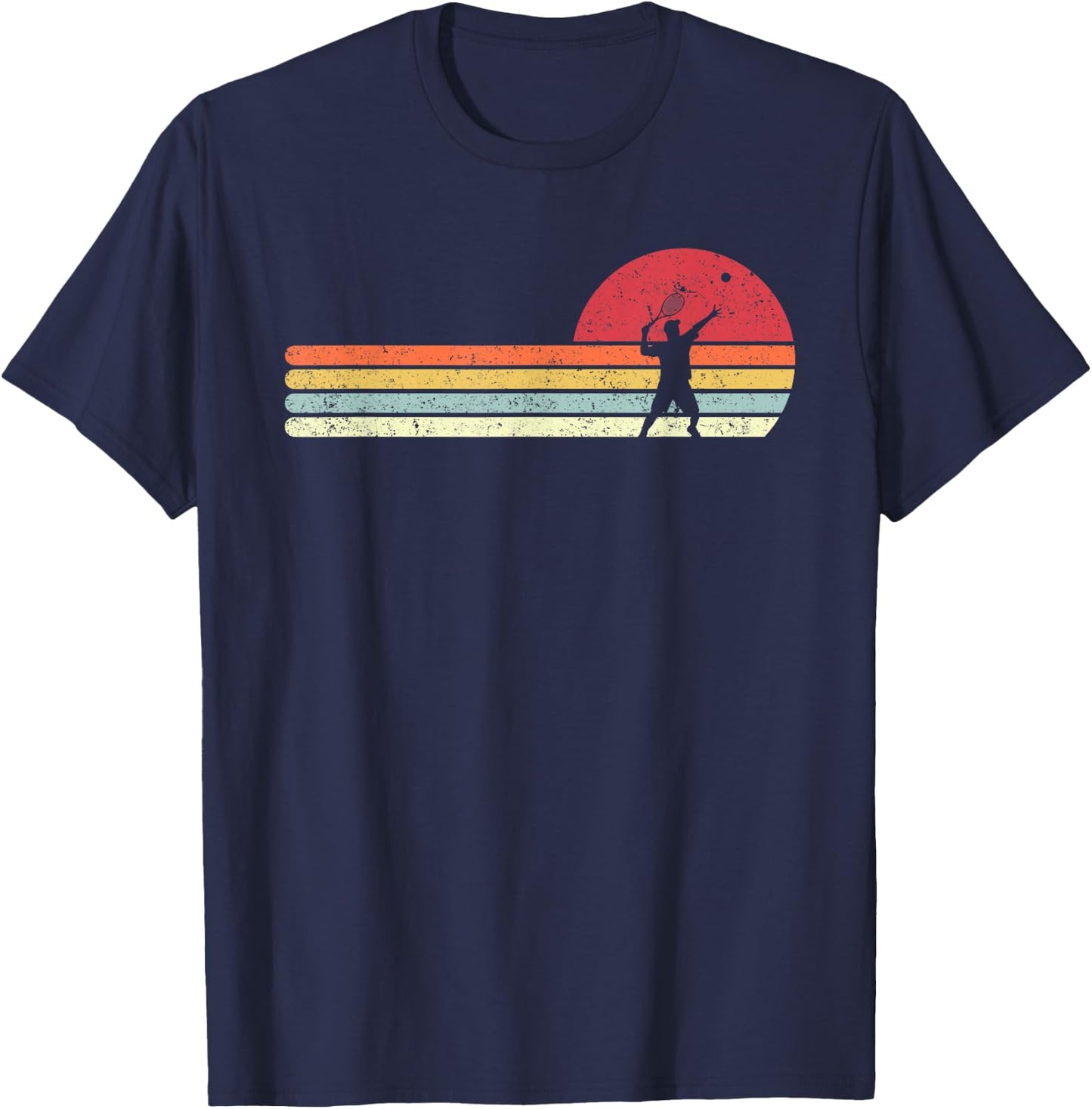 Tennis Shirt Vintage T-Shirt - T-Shirt | Navy