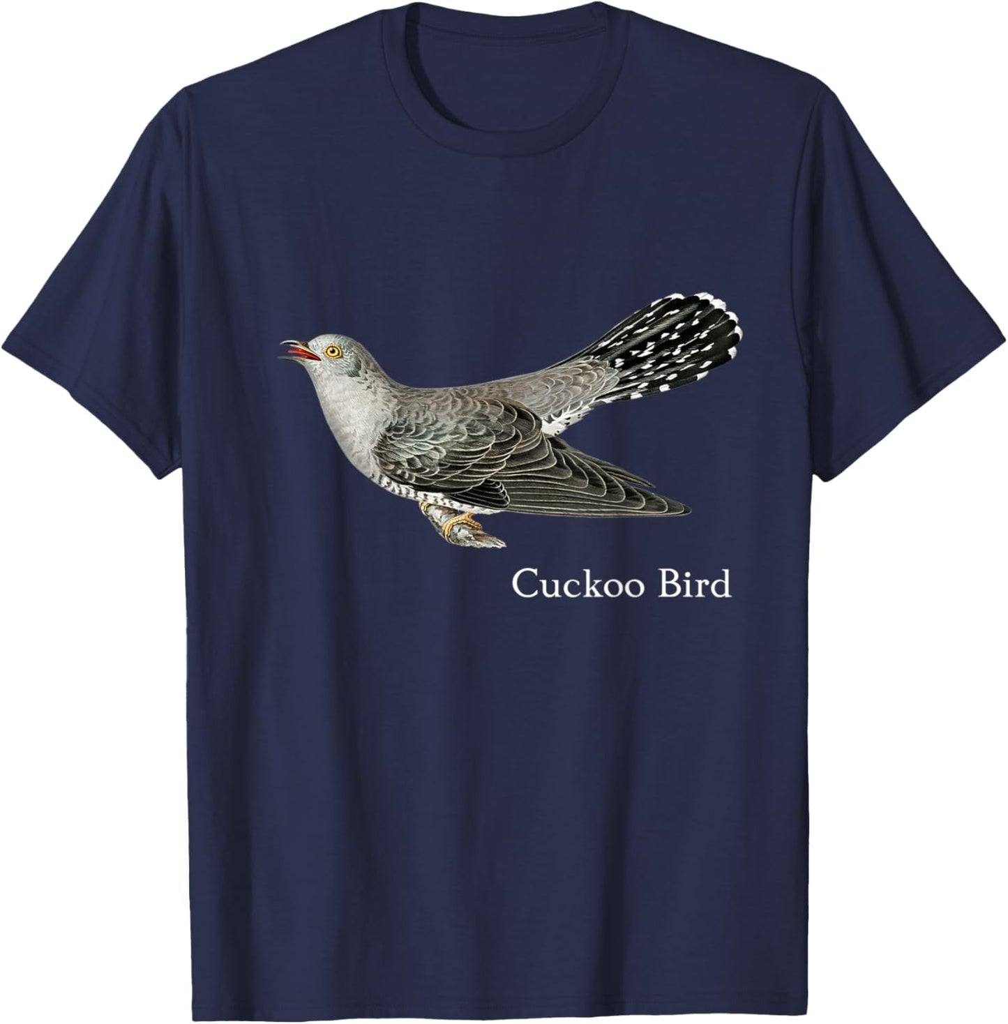 Cuckoo Bird Shirt Ornithology Bird T-Shirt - T-Shirt | Navy