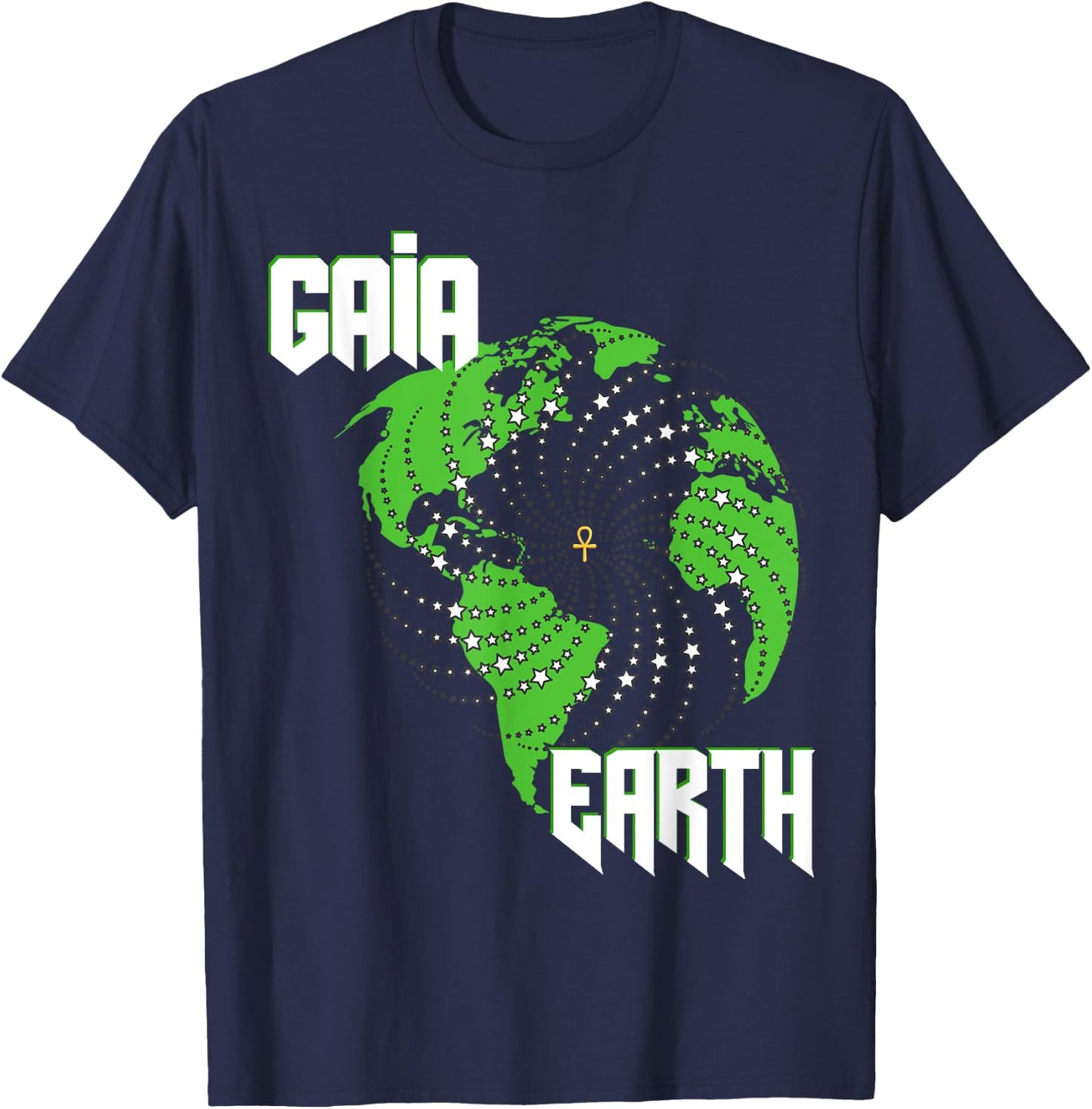 Love Of Gaia - Dearest Mother Earth T-Shirt - T-Shirt | Navy