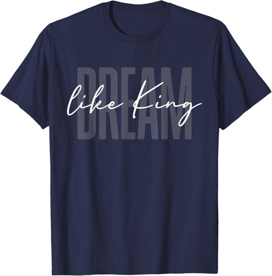 Martin Luther King Day Black History Month I Have A Dream T-Shirt - T-Shirt | Navy