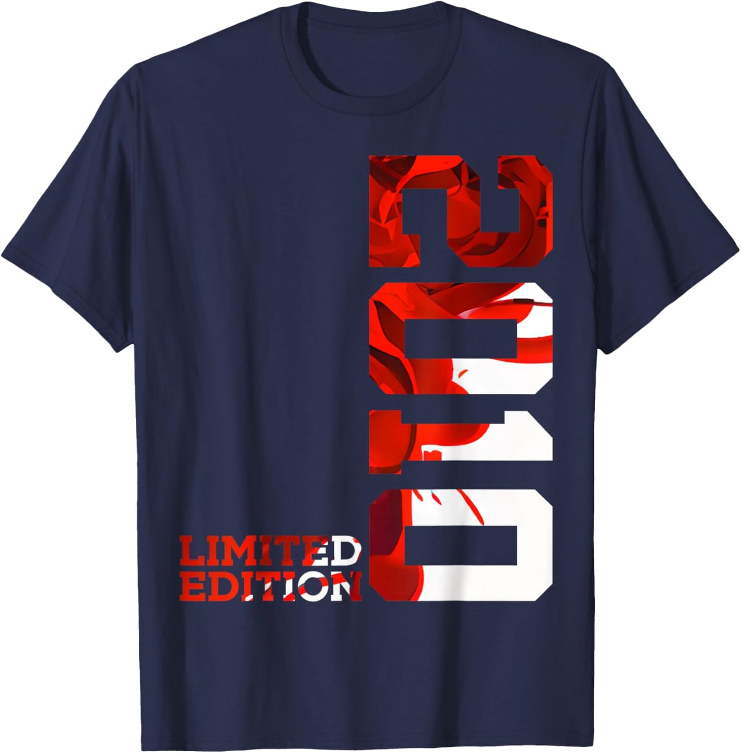 16 Years 16th Birthday Limited Edition 2010 T-Shirt - T-Shirt | Navy