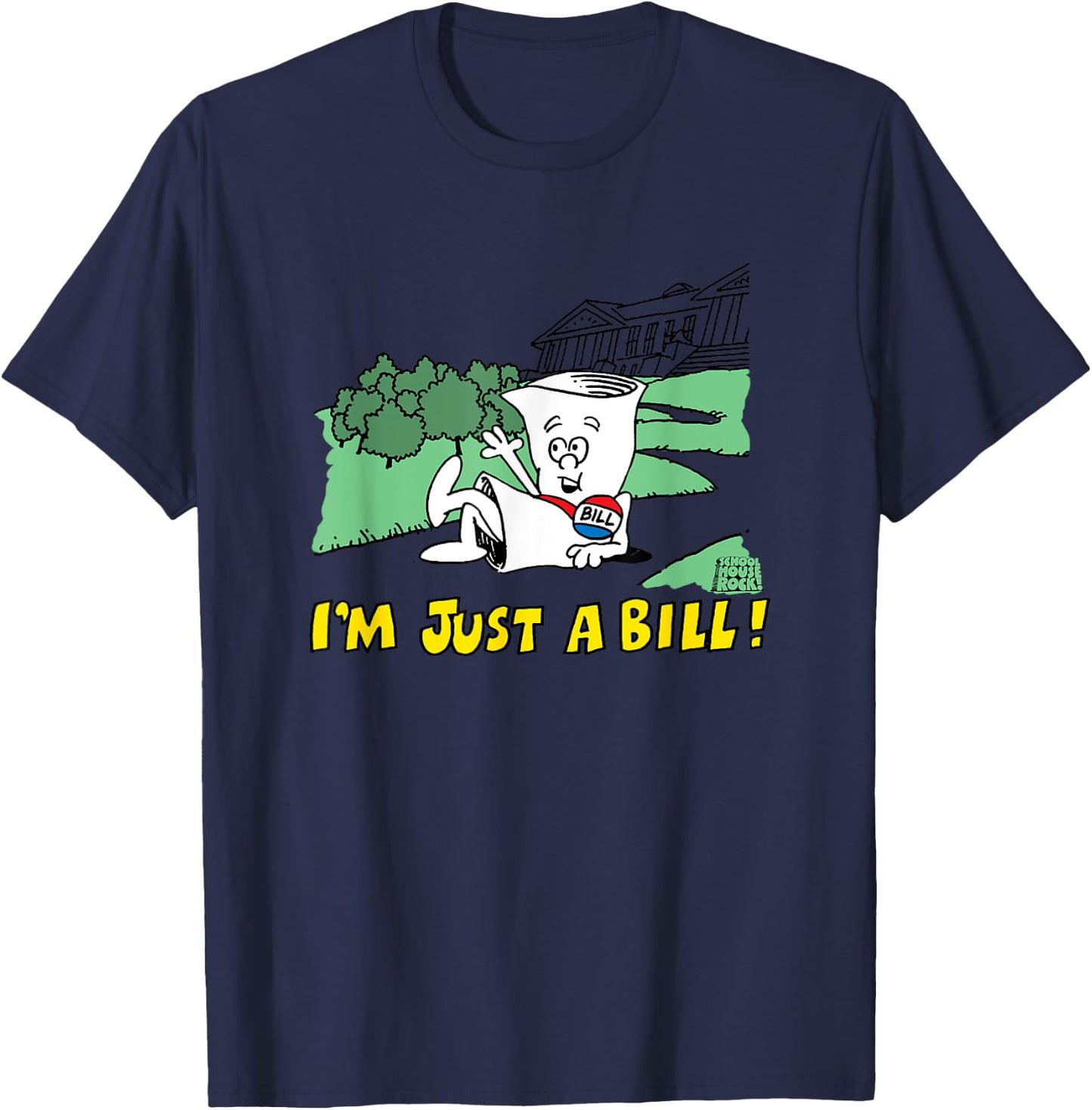 Ripple Junction x Schoolhouse Rock Just A Bill T-Shirt - T-Shirt | Navy