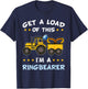 Get A Load Of This I'm The Ring Bearer Truck Boy Gift T-Shirt - T-Shirt | Navy