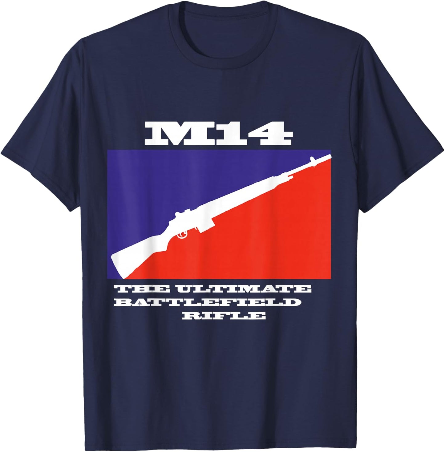 M14/M1A the ultimate .308Win 7,62 US Army Semi T-Shirt - T-Shirt | Navy