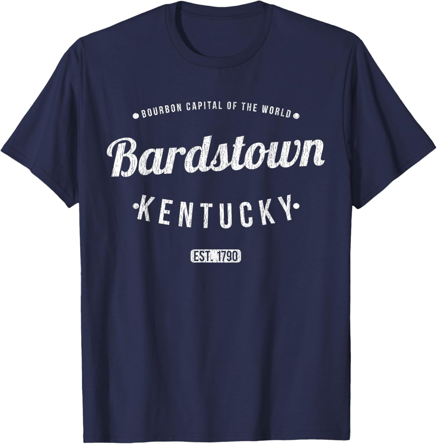 Bardstown Kentucky Retro Vintage Souvenir KY Bardstown T-Shirt - T-Shirt | Navy