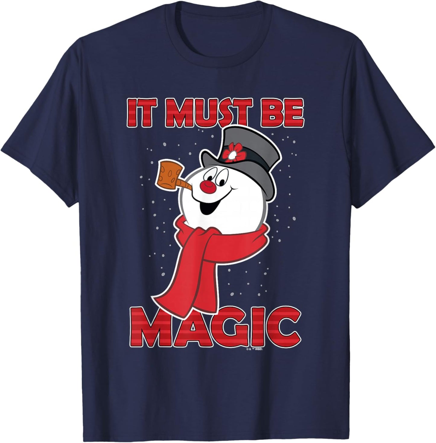 Frosty the Snowman It Must Be Magic T-Shirt - T-Shirt | Navy