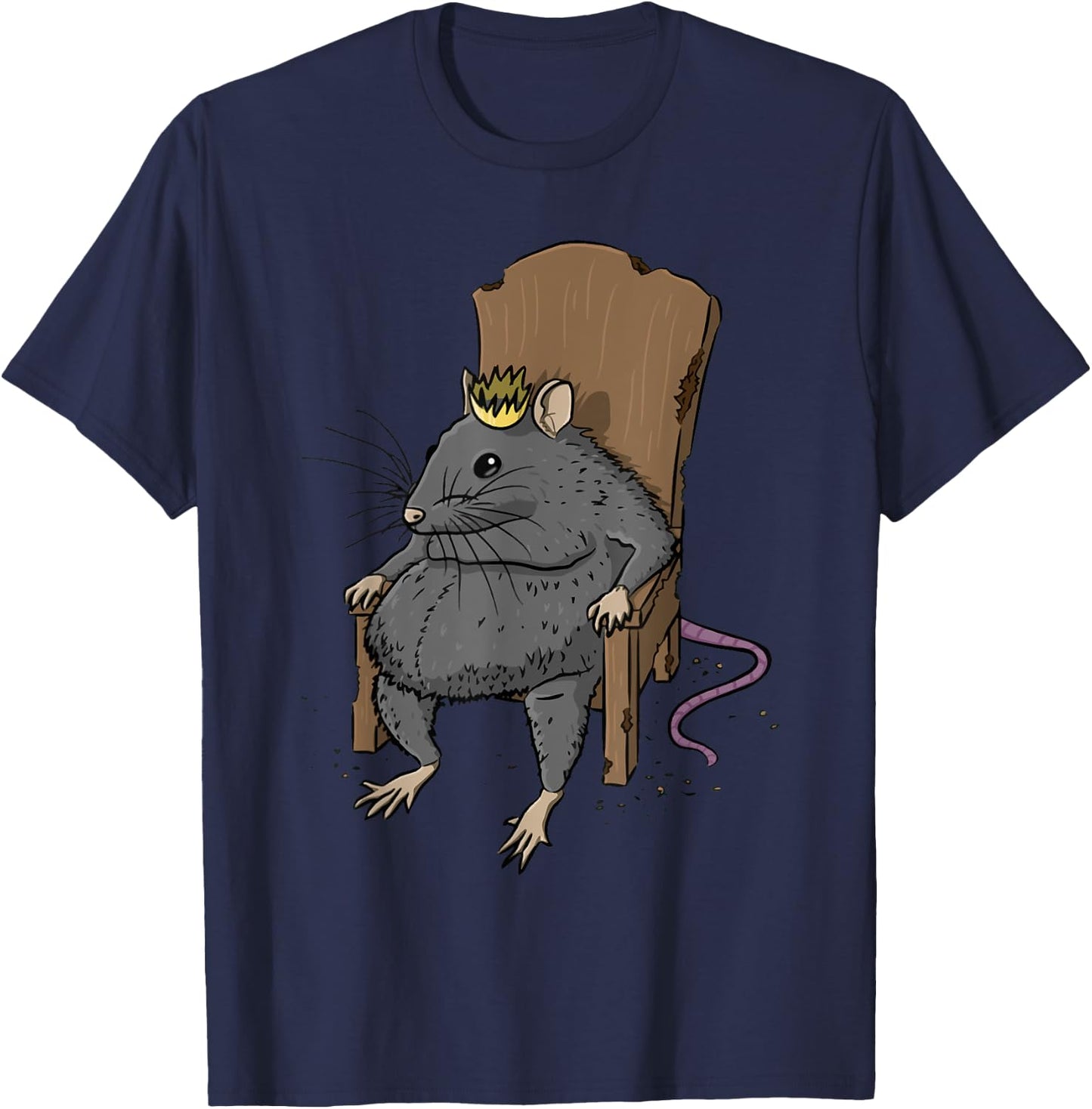The Rat King | Mouse Nutcracker Ballet Dance T-Shirt - T-Shirt | Navy