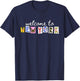 Welcome To New York T-Shirt - T-Shirt | Navy