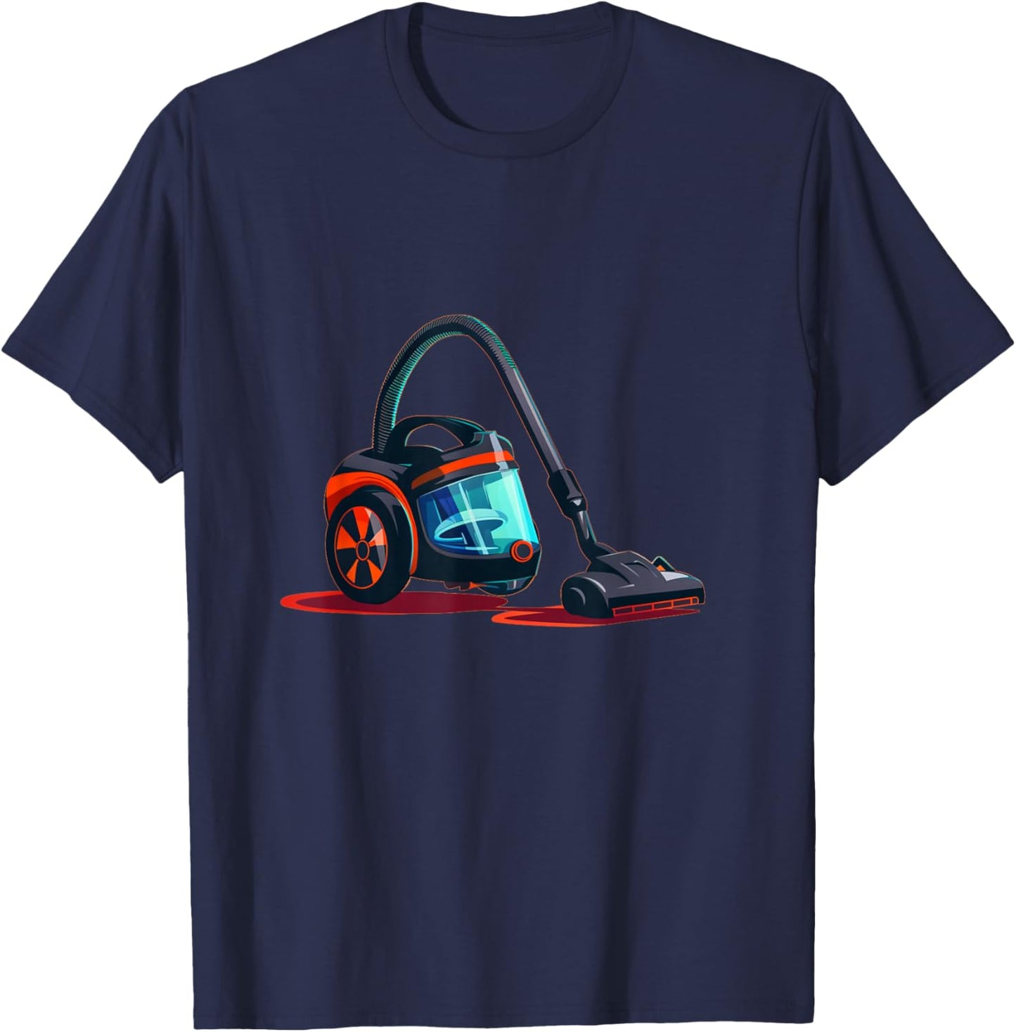 Vacuum Cleaner for cleaning Boys and Girls T-Shirt - T-Shirt | Navy