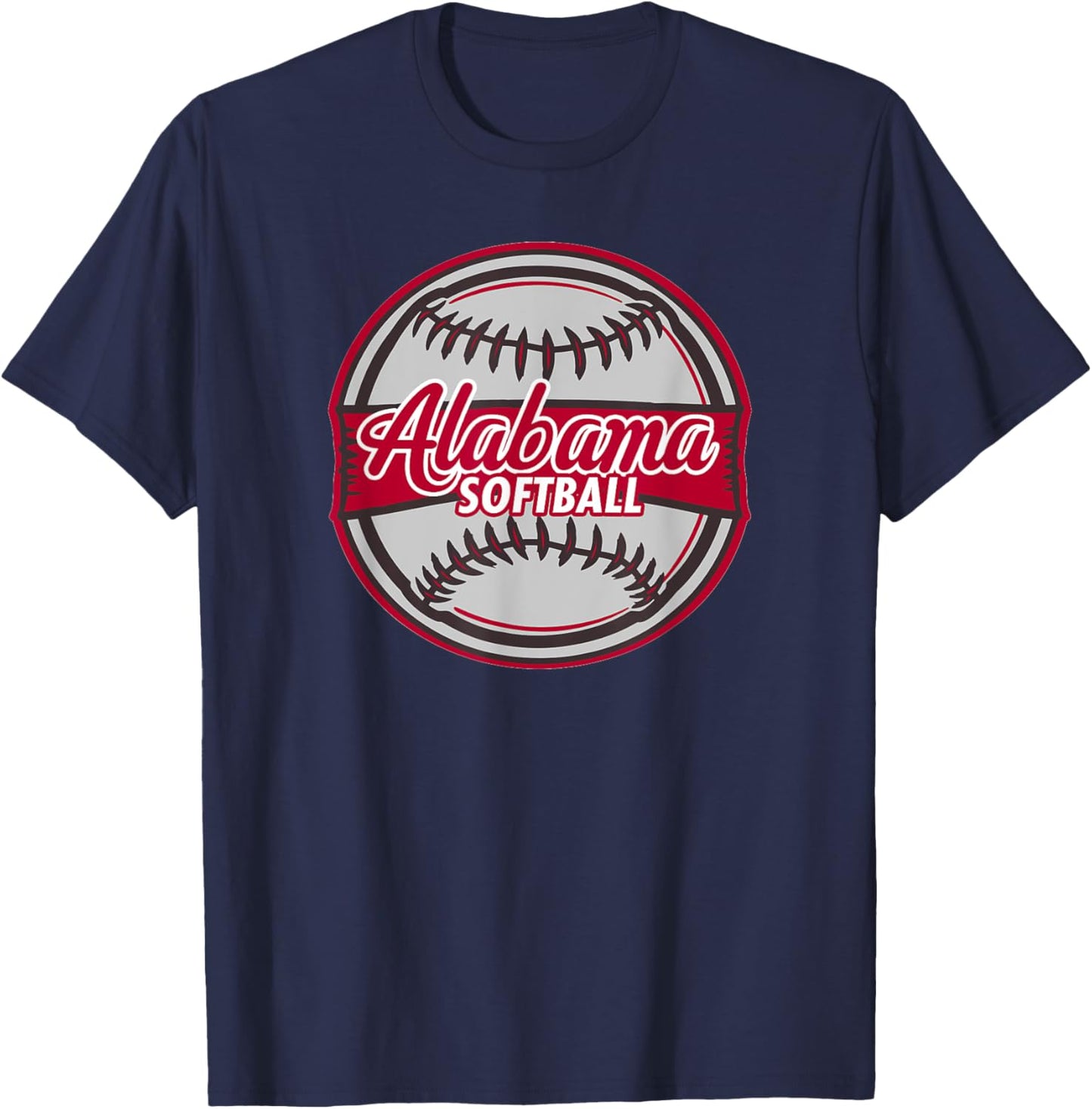 Alabama Softball T-Shirt - T-Shirt | Navy