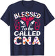 Blessed To Be Called CNA T-Shirt - T-Shirt | Navy
