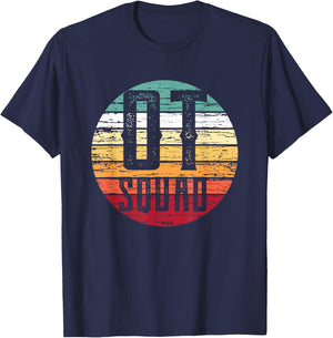 Retro OT Squad Shirt Cute Occupational Therapy Gift Ideas T-Shirt - T-Shirt | Navy