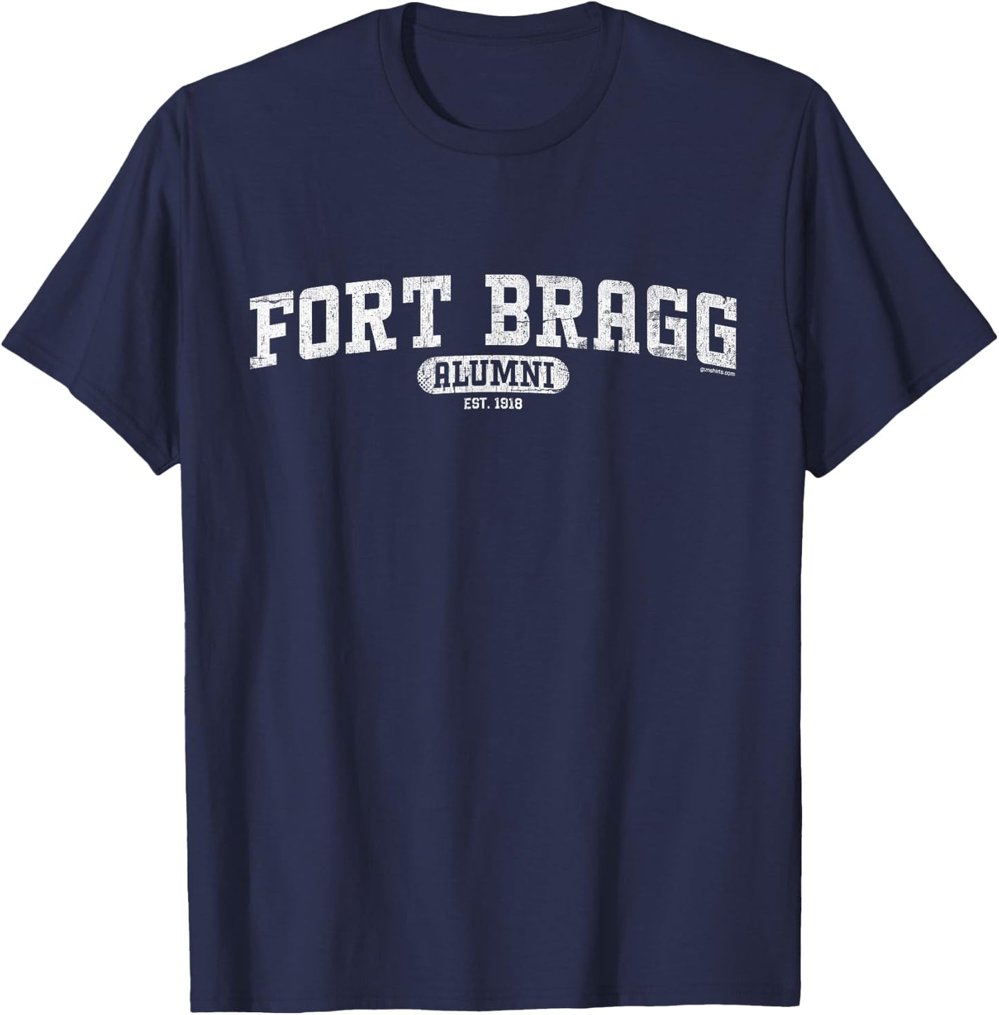 GS Military Designs - Fort Bragg Alumni - North Carolina T-Shirt - T-Shirt | Navy