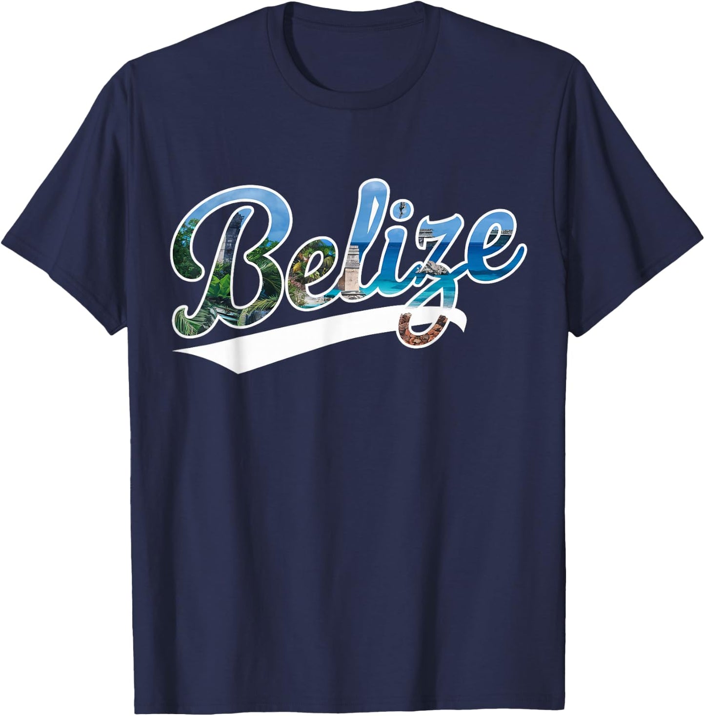 Belize Vacation Travel Outfit Belize T-Shirt - T-Shirt | Navy