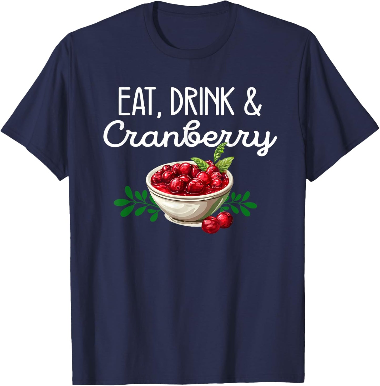 Adults, -Kids Red Small Classic Fit Modern Classic Thanksgiving Party T-Shirt - T-Shirt | Navy