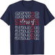 Senior Class of 2026 Maroon Seniors Graduation School Spirit T-Shirt - T-Shirt | Navy