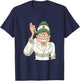 Nasty Nurse With Injection T-Shirt - T-Shirt | Navy