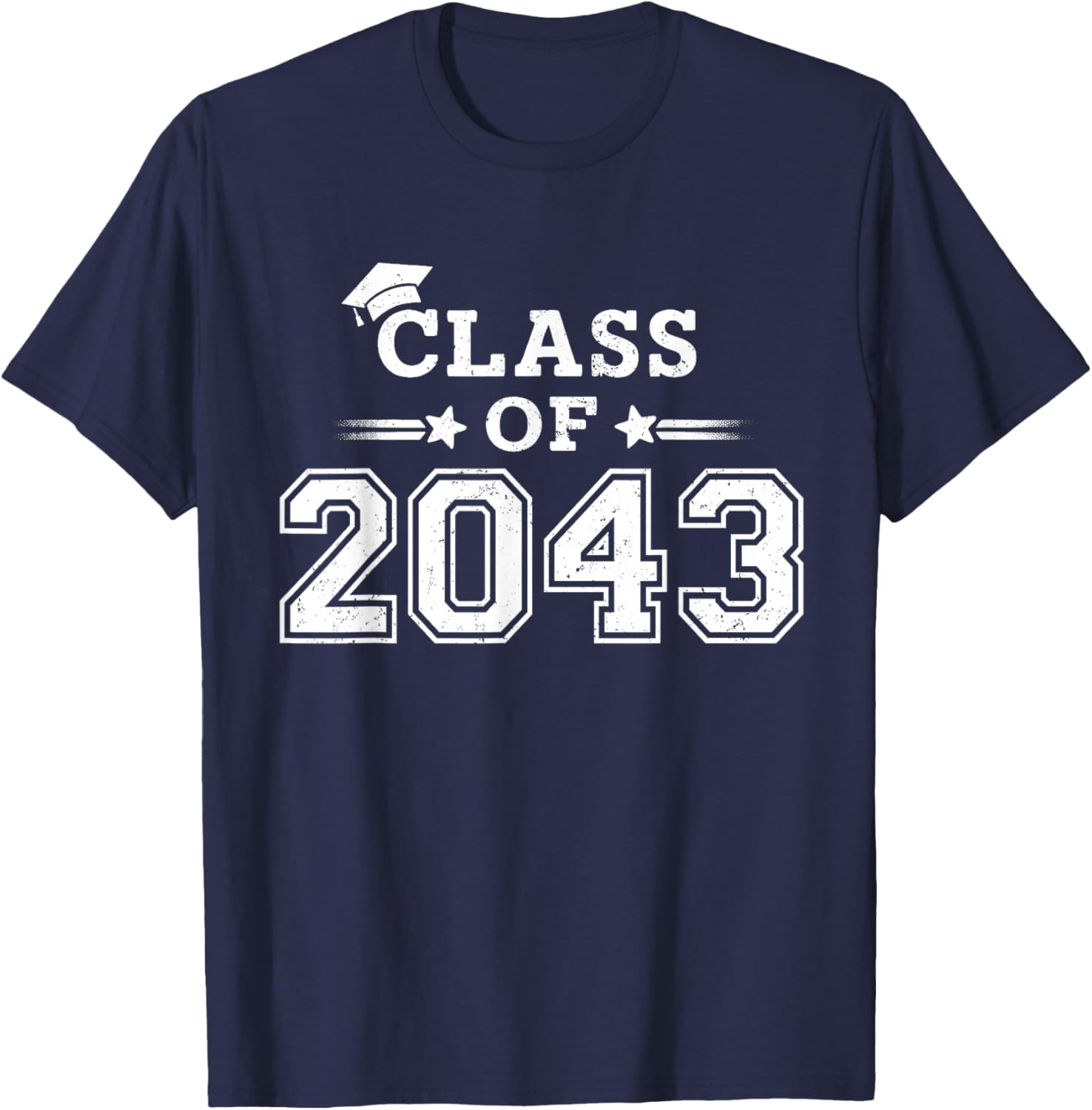 Class of 2043 T-Shirt - T-Shirt | Navy