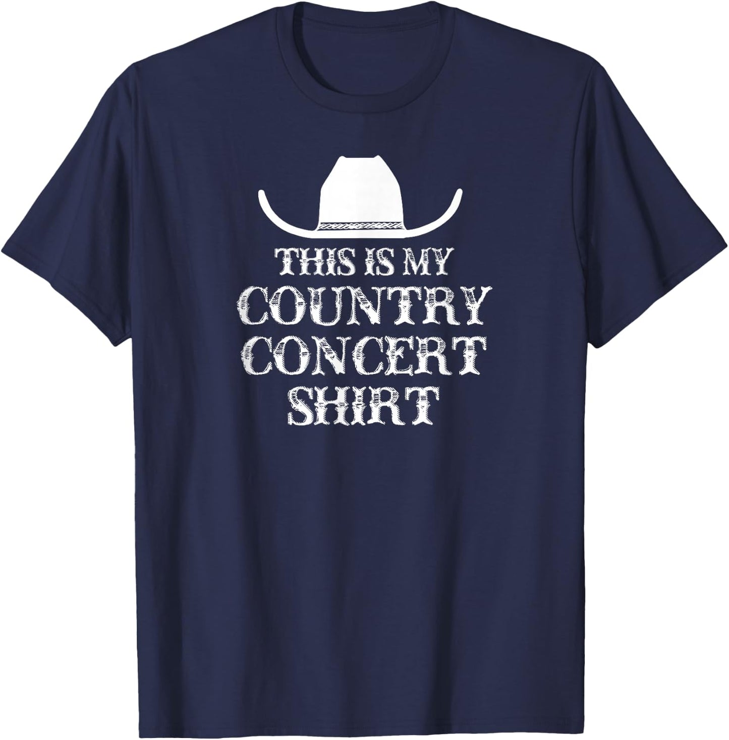 Country Concert T-Shirt - T-Shirt | Navy