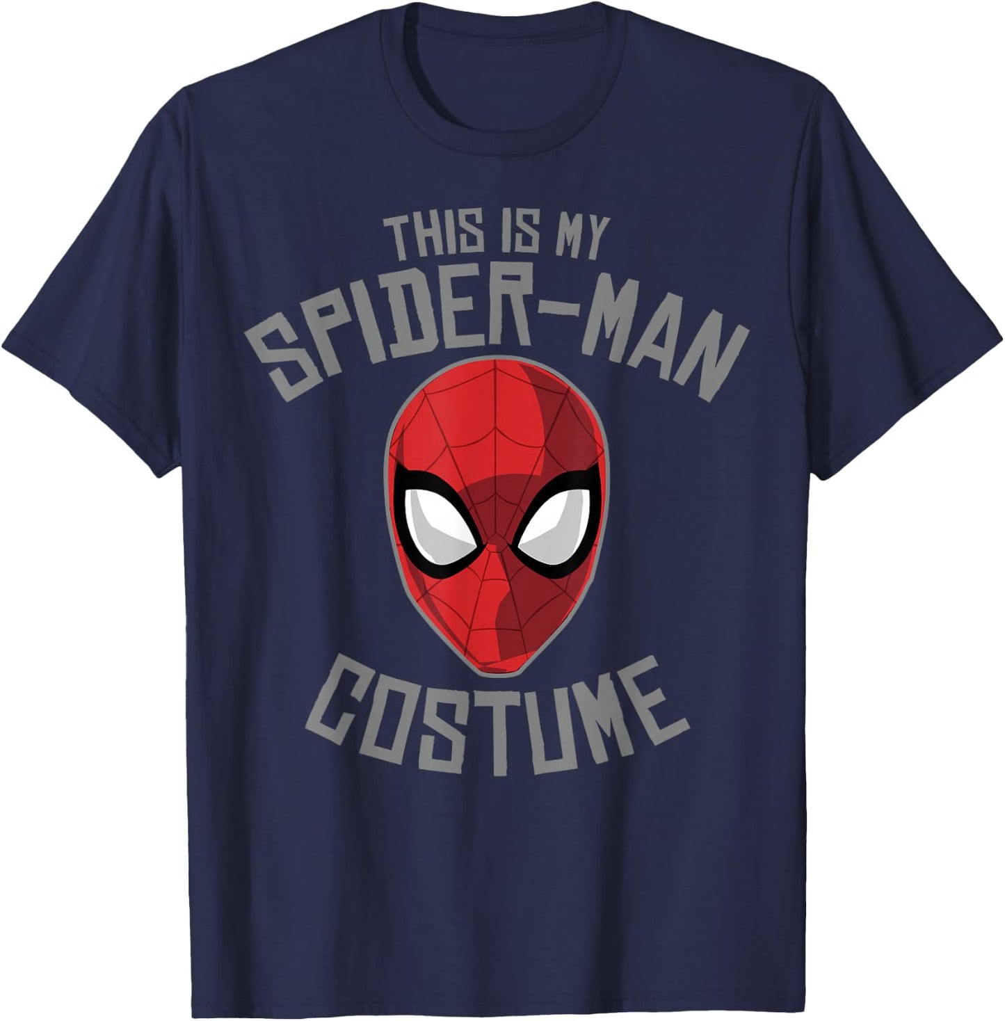Marvel Spider-Man This is My Costume Halloween T-Shirt - T-Shirt | Navy