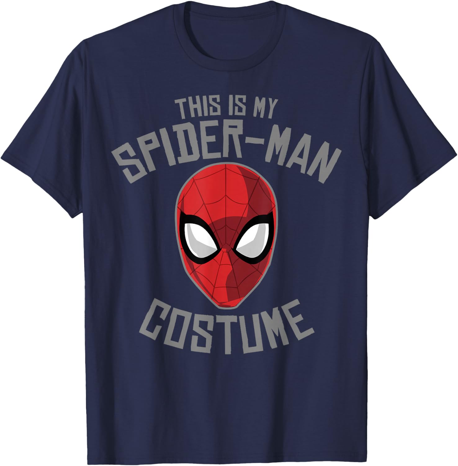 Marvel Spider-Man This is My Costume Halloween T-Shirt - T-Shirt | Navy