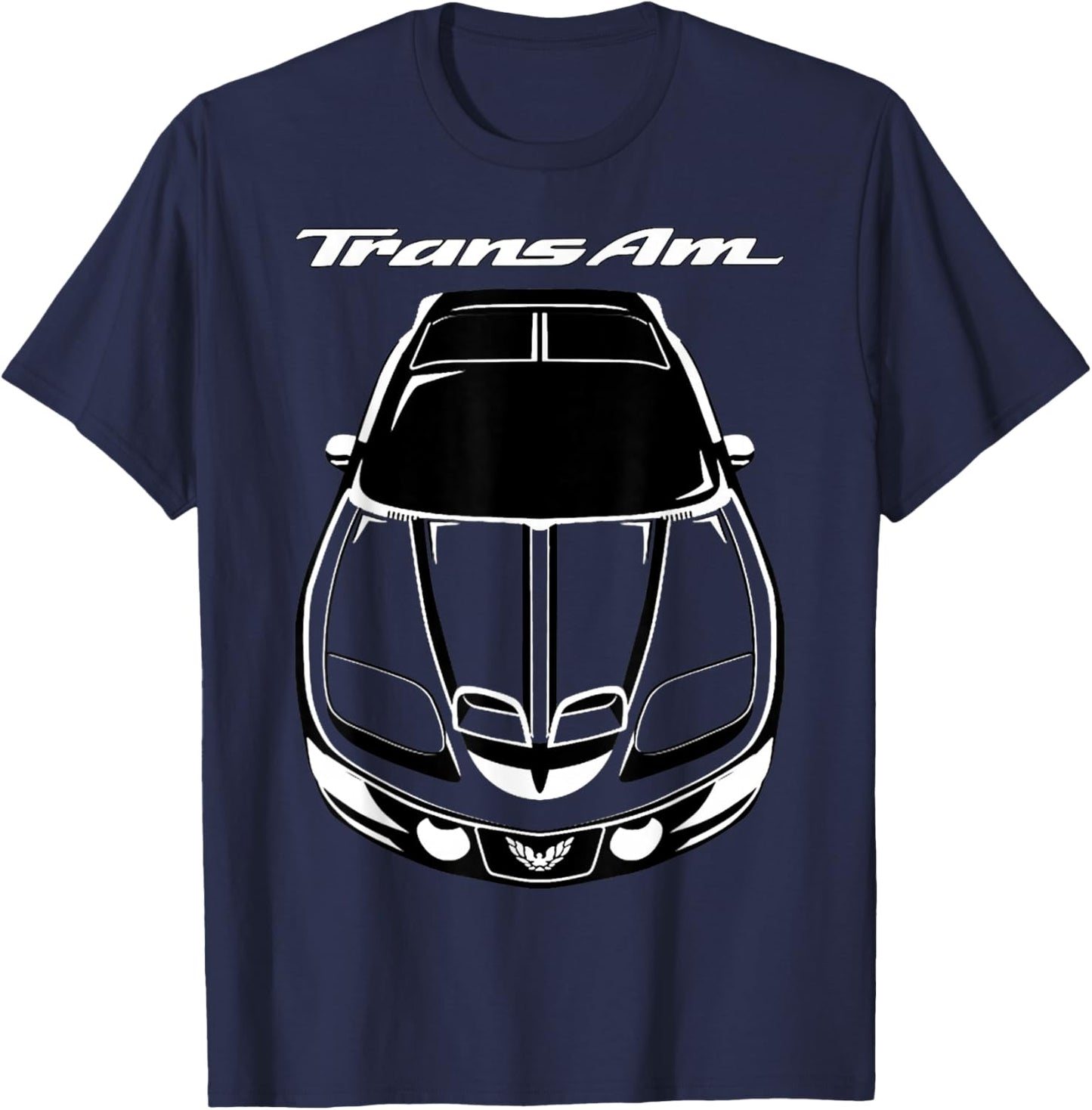 4th gen trans am 1998 1999 2000 2001 2002 Pony car T-Shirt - T-Shirt | Navy