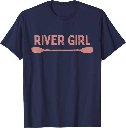 River Girl Shirt, River T-Shirt - T-Shirt | Navy