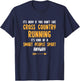 Cross Country Running XC It's a Smart People Sport Anyway T-Shirt - T-Shirt | Navy