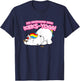 Pummeleinhorn - Ich Enstpanne Beim Keks-Yoga FUN T-Shirt - T-Shirt | Navy