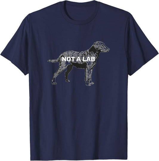 Not A Lab, Chesapeake Bay Retriever Men Women T-Shirt - T-Shirt | Navy