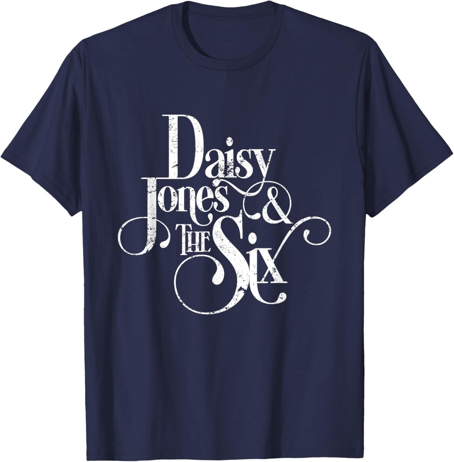 Daisy Jones & the Six - Vintage Band Logo T-Shirt - T-Shirt | Navy