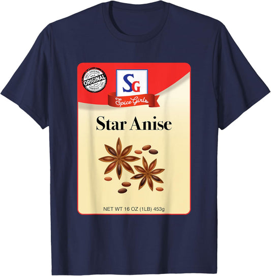 Spice Halloween Costume - Star Anise - Group, Girls, Women T-Shirt - T-Shirt | Navy
