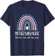 Mother Baby Nurse Appreciation Postpartum Nursing Student T-Shirt - T-Shirt | Navy