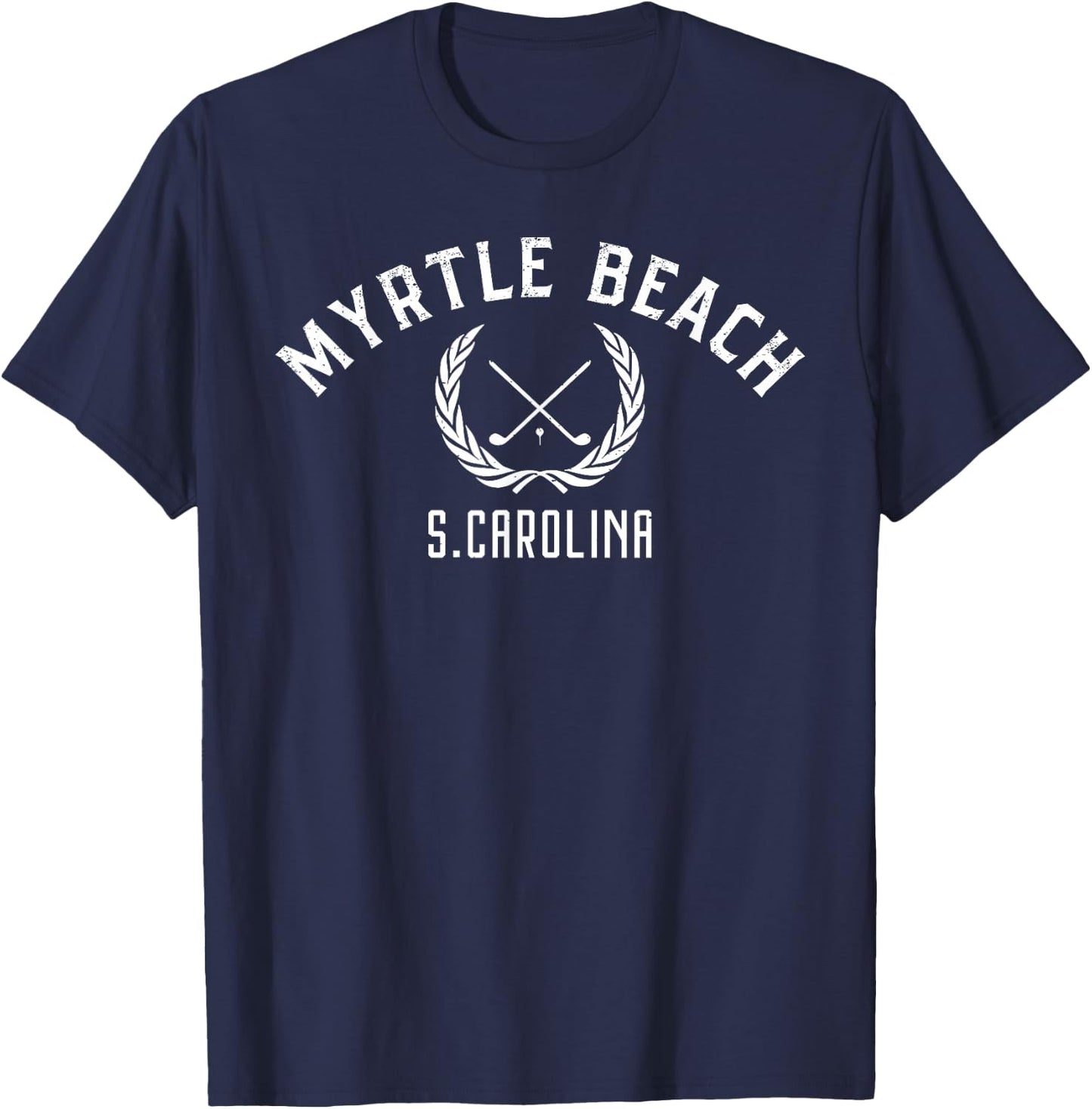 Myrtle Beach South Carolina Golf T-Shirt - T-Shirt | Navy