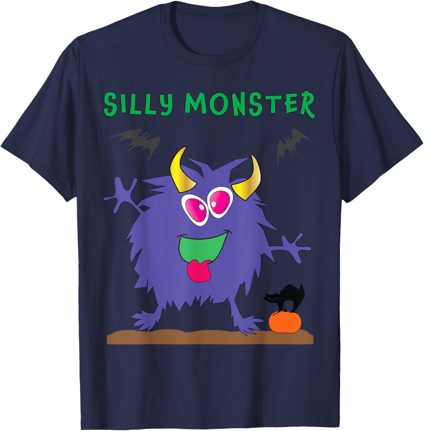 Silly Monster T-Shirt - T-Shirt | Navy