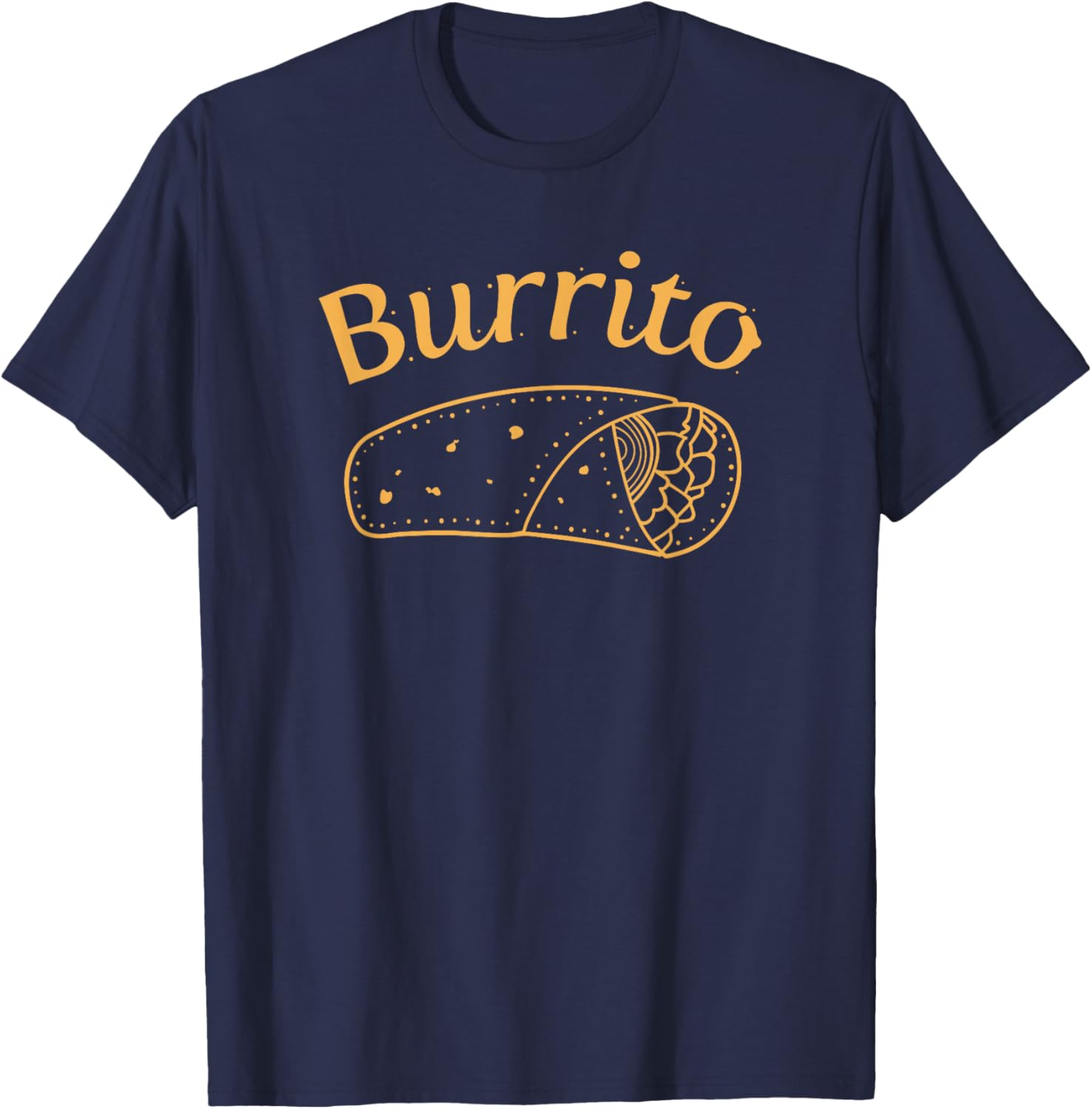 Burrito Taco Taquito Dad Mom Child Baby Matching Family T-Shirt - T-Shirt | Navy