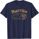 Burrito Taco Taquito Dad Mom Child Baby Matching Family T-Shirt - T-Shirt | Navy