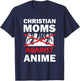 Christian Moms Against Anime Christian Moms Japan T-Shirt - T-Shirt | Navy