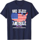 God Bless America Especially Arizona Awesome US State Design T-Shirt - T-Shirt | Navy