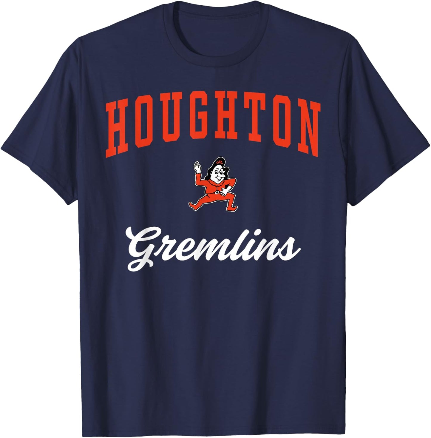 Houghton High School Gremlins T-Shirt - T-Shirt | Navy