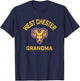 West Chester University Golden Rams Arched Grandma T-Shirt - T-Shirt | Navy